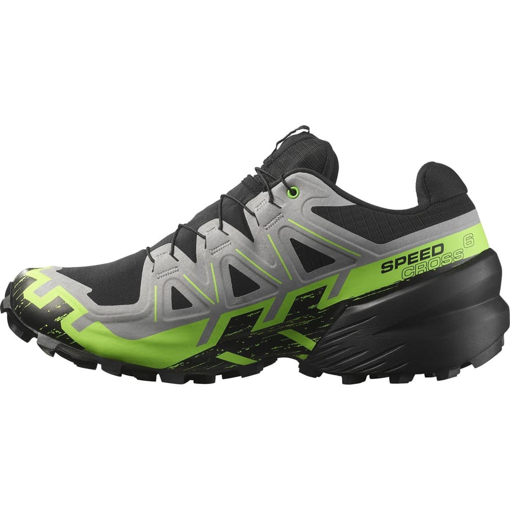Speedcross 6 GTX Black/Alloy/Green Gecko, view: 1