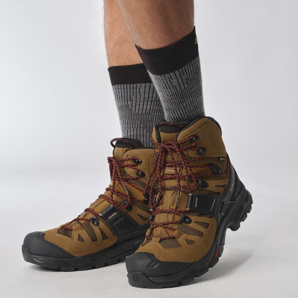 Quest 4 GTX Rubber/Black/Fiery Red, view: 3