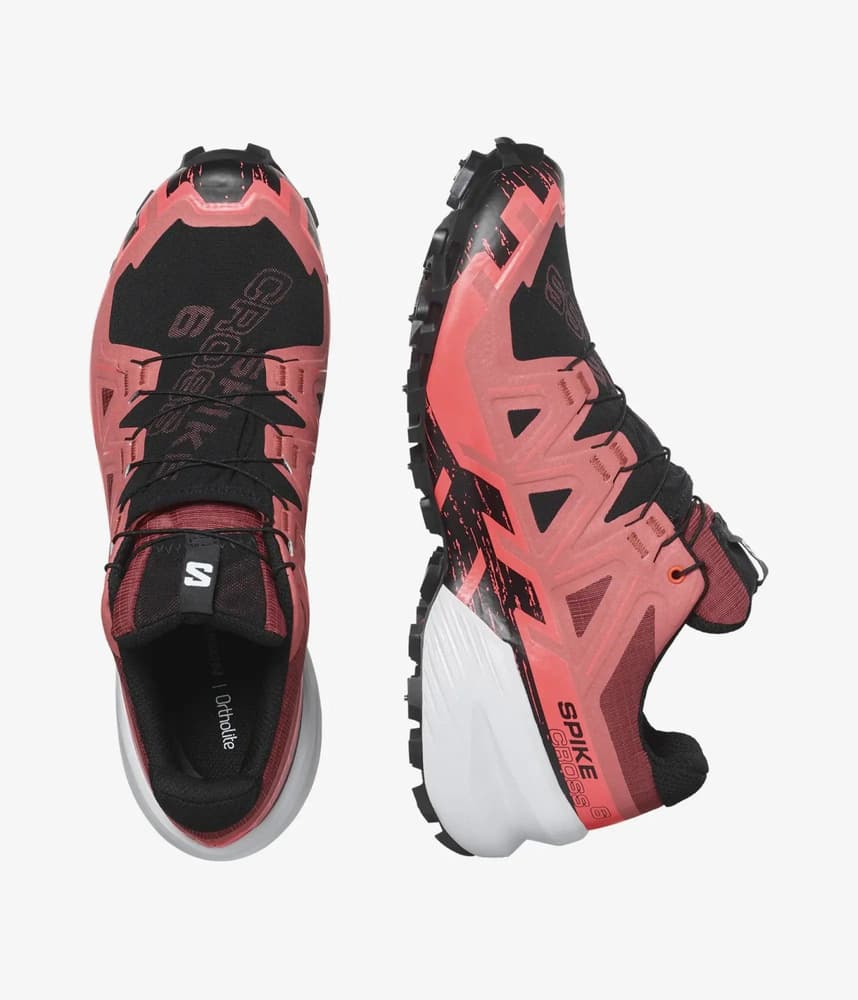 Spikecross 6 GTX Cow Hide/Black/Fiery Coral, view: 1