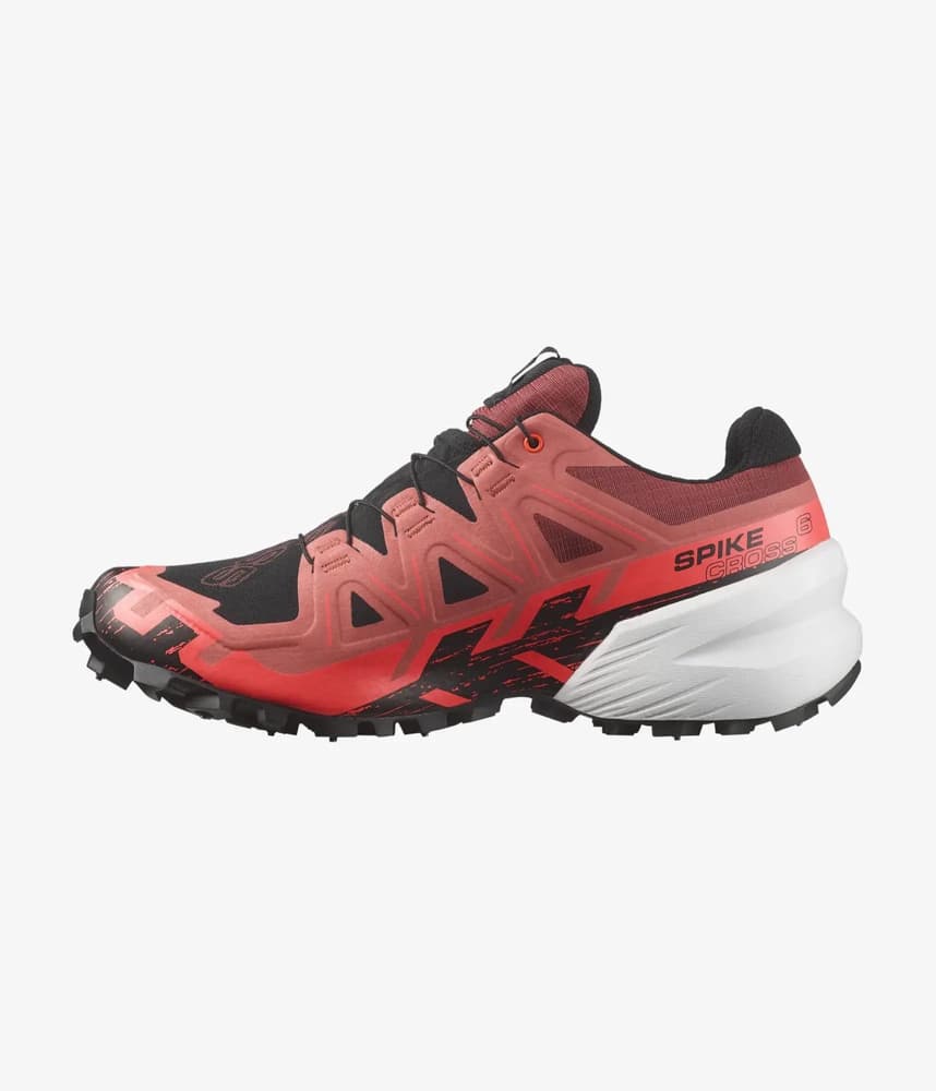 Spikecross 6 GTX Cow Hide/Black/Fiery Coral, view: 2
