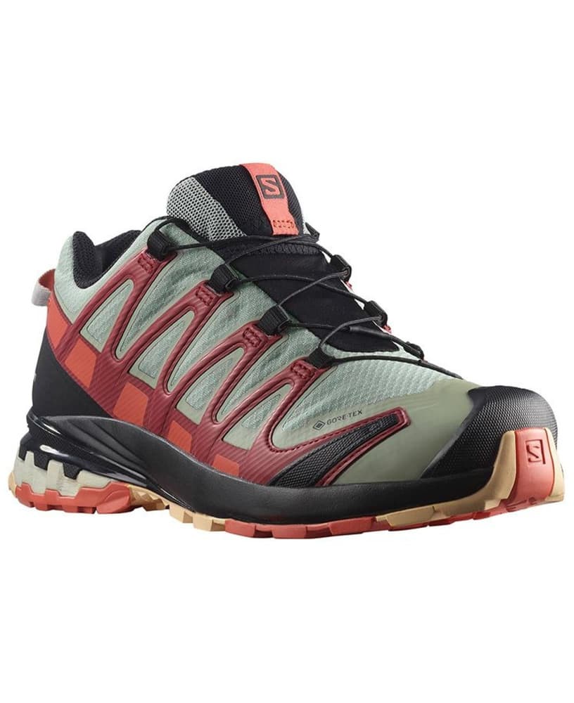 XA PRO 3D v8 GTX Ws Wrought Iron/Burnt Sienna/Biking Red, view: 1
