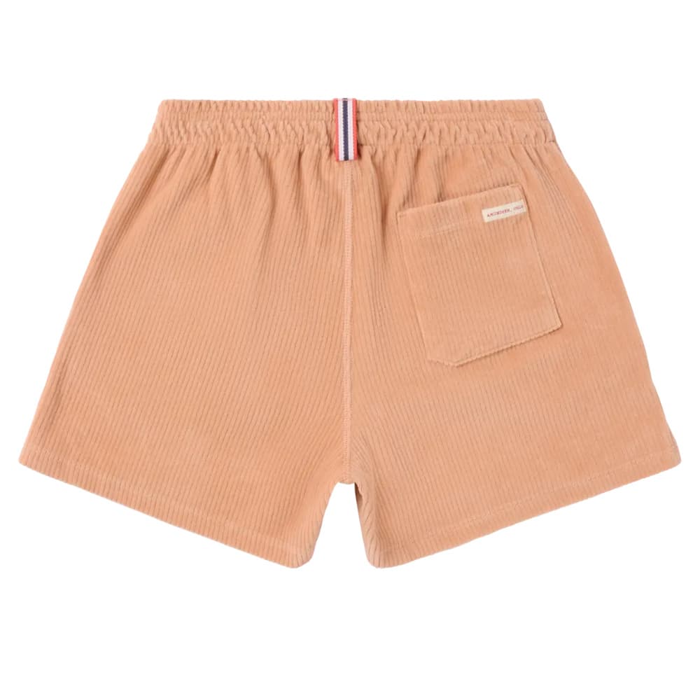 4Incher Comfy Cord Shorts Womens Apricot, view: 1
