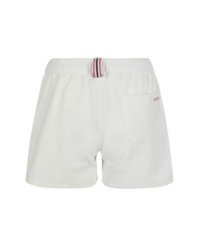 4incher Comfy Cord Shorts Womens White, view: 1
