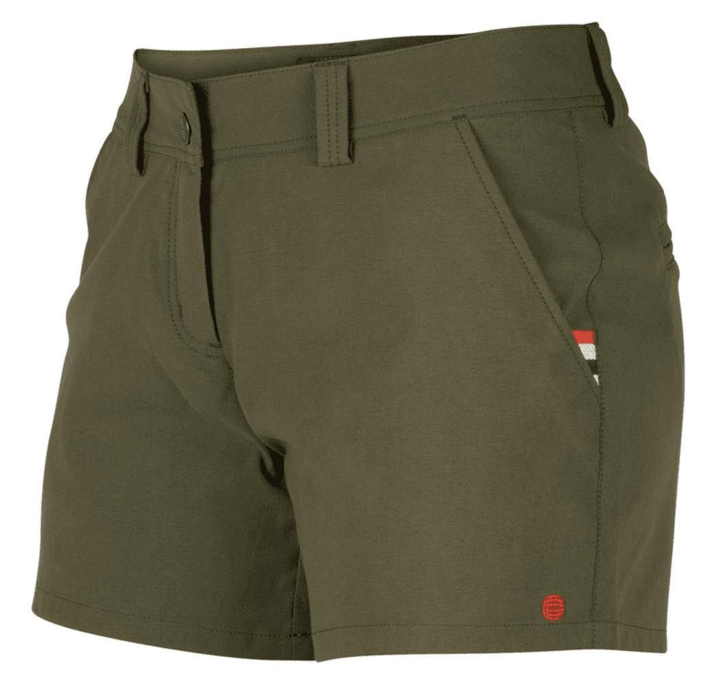 6Incher Deck Shorts Womens Spruce Green, view: 7