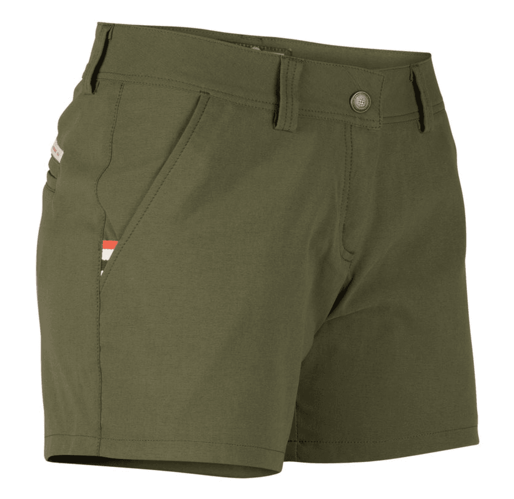 6Incher Deck Shorts Womens Spruce Green, view: 6