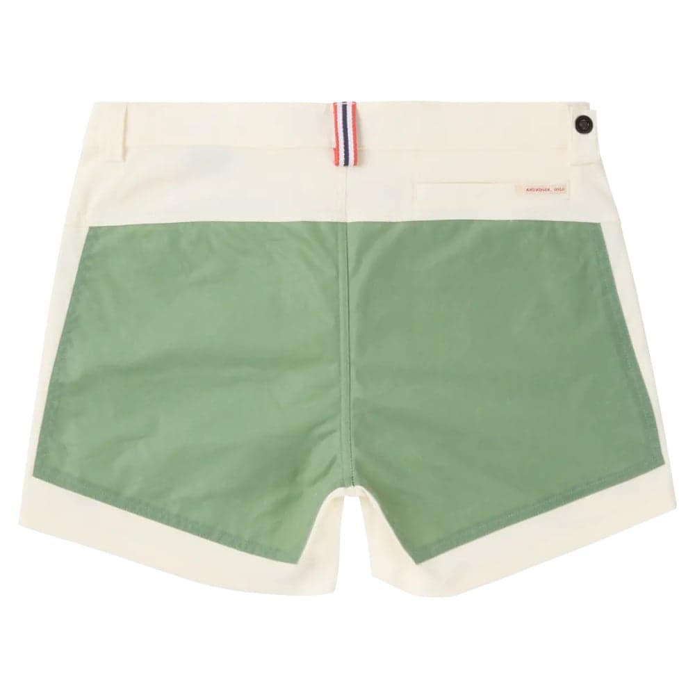 5Incher Field Shorts Mens Offwhite/Willow Green, view: 1