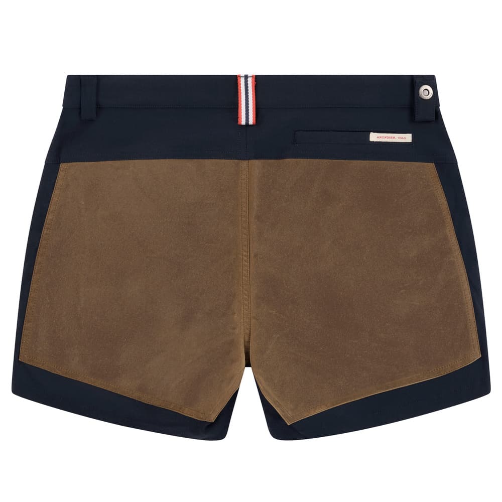 5Incher Field Shorts Mens Faded Navy/Tan, view: 1