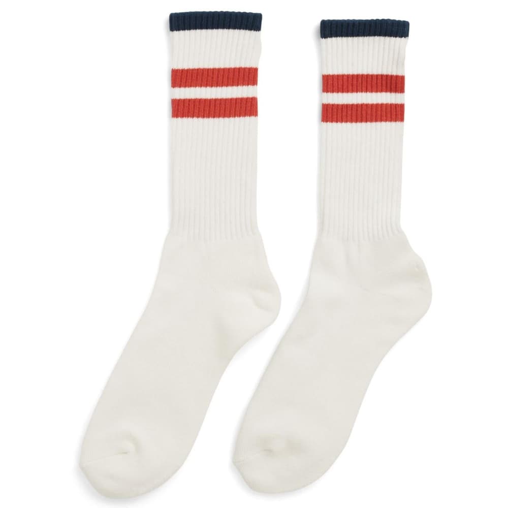 Oslo Crew Socks White/Red, view: 0