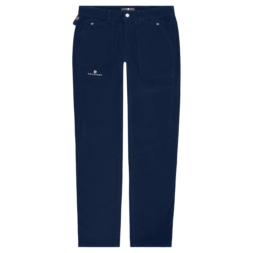Fjordcord Slacks 16 Wale Mens Faded Navy, view: 0