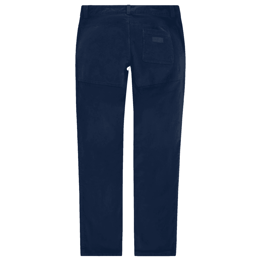 Fjordcord Slacks 16 Wale Mens Faded Navy, view: 1
