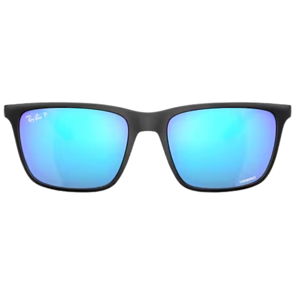 RB4385 Matte Black Green/Blue Chromance Polarized, view: 1