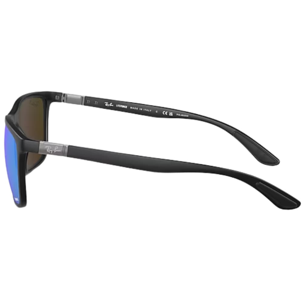 RB4385 Matte Black Green/Blue Chromance Polarized, view: 2