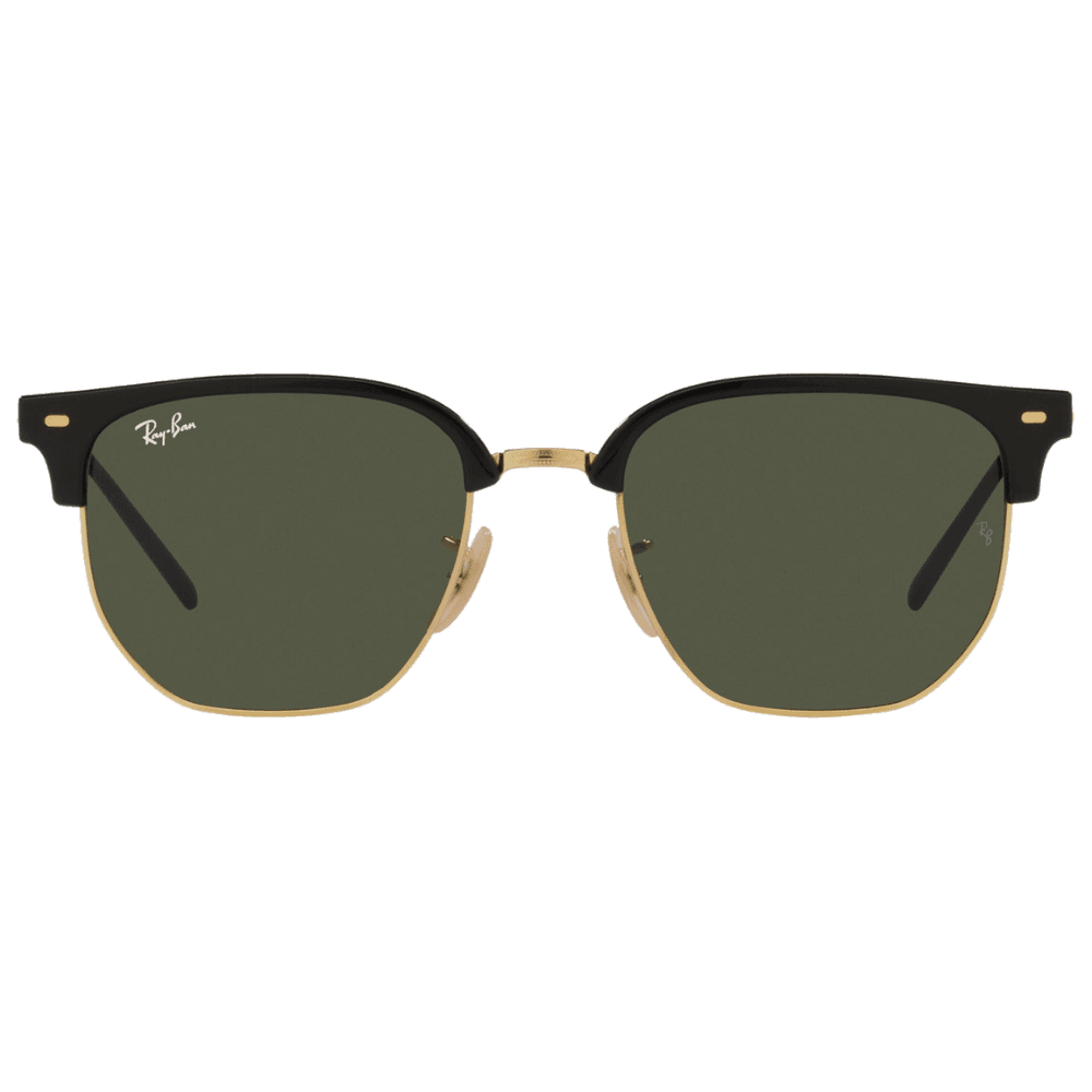 New Clubmaster Black On Arista Green, view: 1