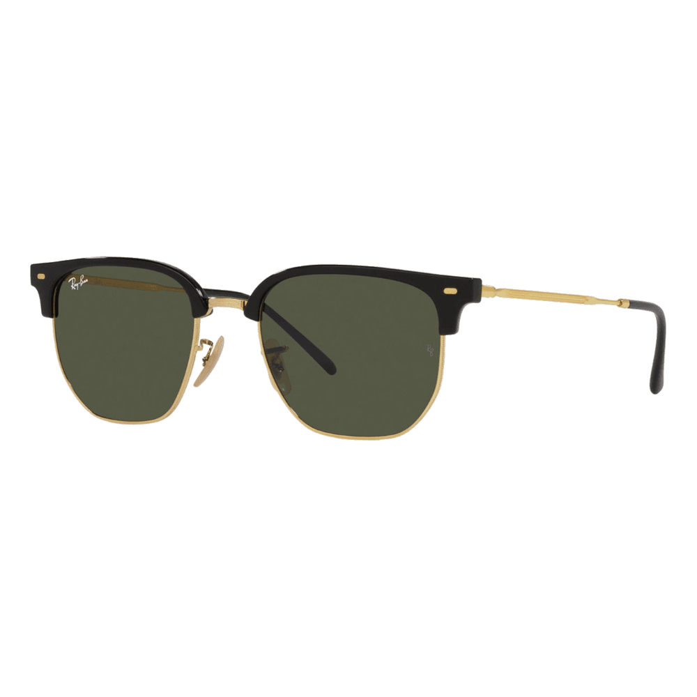 New Clubmaster Black On Arista Green, view: 0