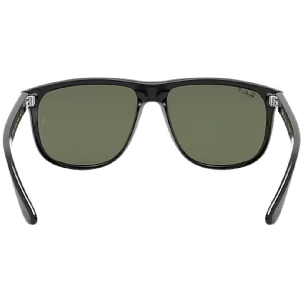 RB4147 Boyfriend Polished Black Dark Green Polarized, view: 3