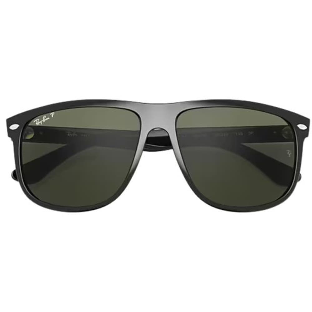 RB4147 Boyfriend Polished Black Dark Green Polarized, view: 4