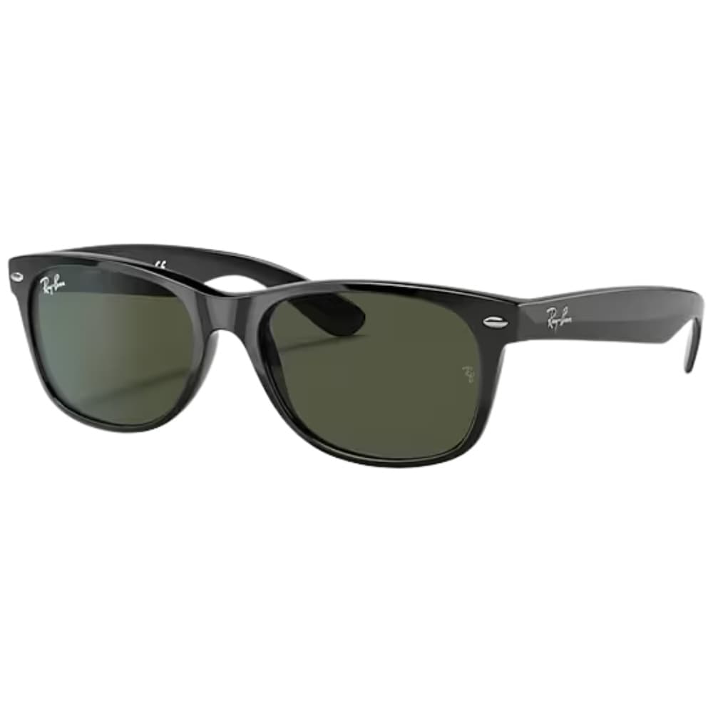 New Wayfarer Polished Black G-15 Green, view: 0