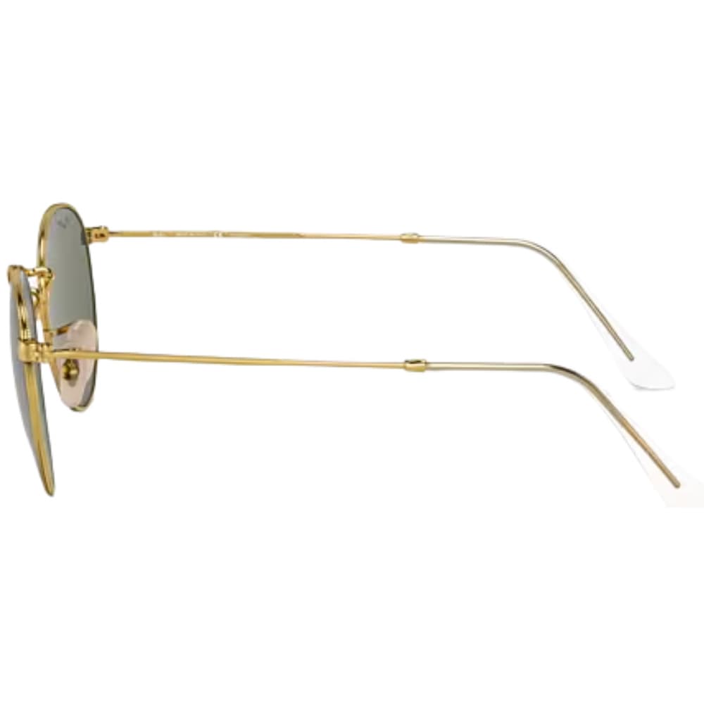 Round Metal Polished Arista Gold G-15 Green, view: 2