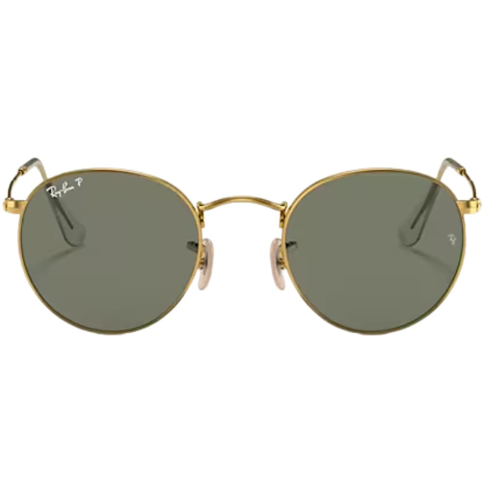 Round Metal Polished Arista Gold G-15 Green, view: 1