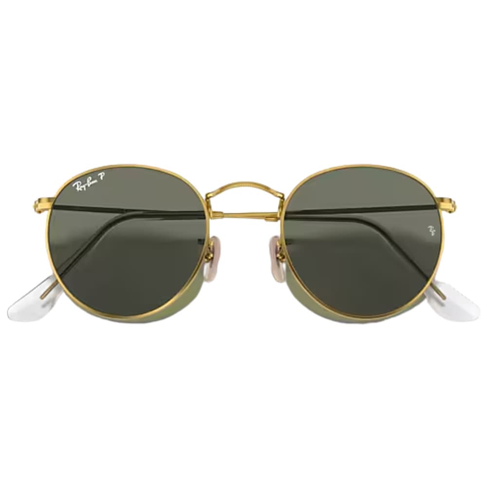Round Metal Polished Arista Gold G-15 Green, view: 4