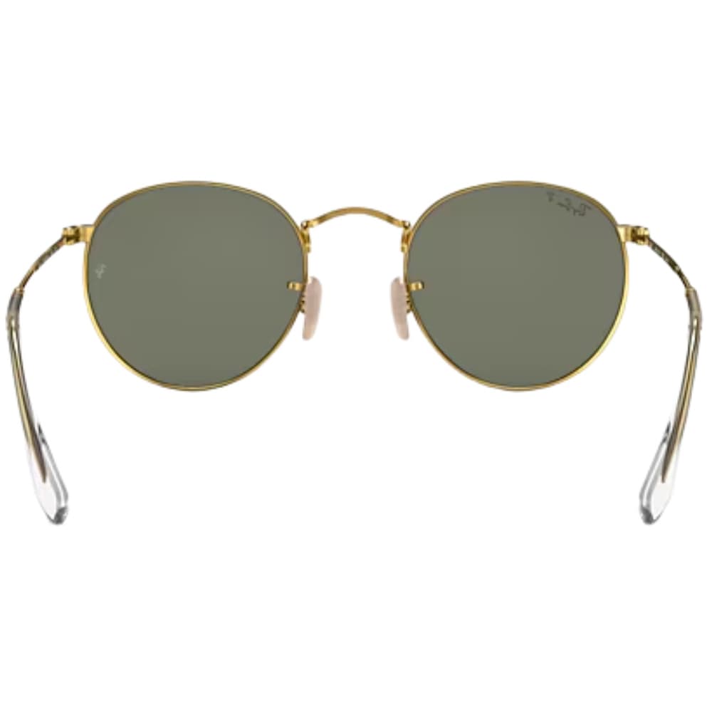 Round Metal Polished Arista Gold G-15 Green, view: 3