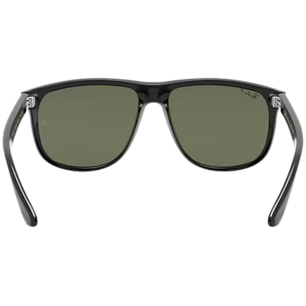 RB4147 Boyfriend Polished Black Dark Green Polarized, view: 3