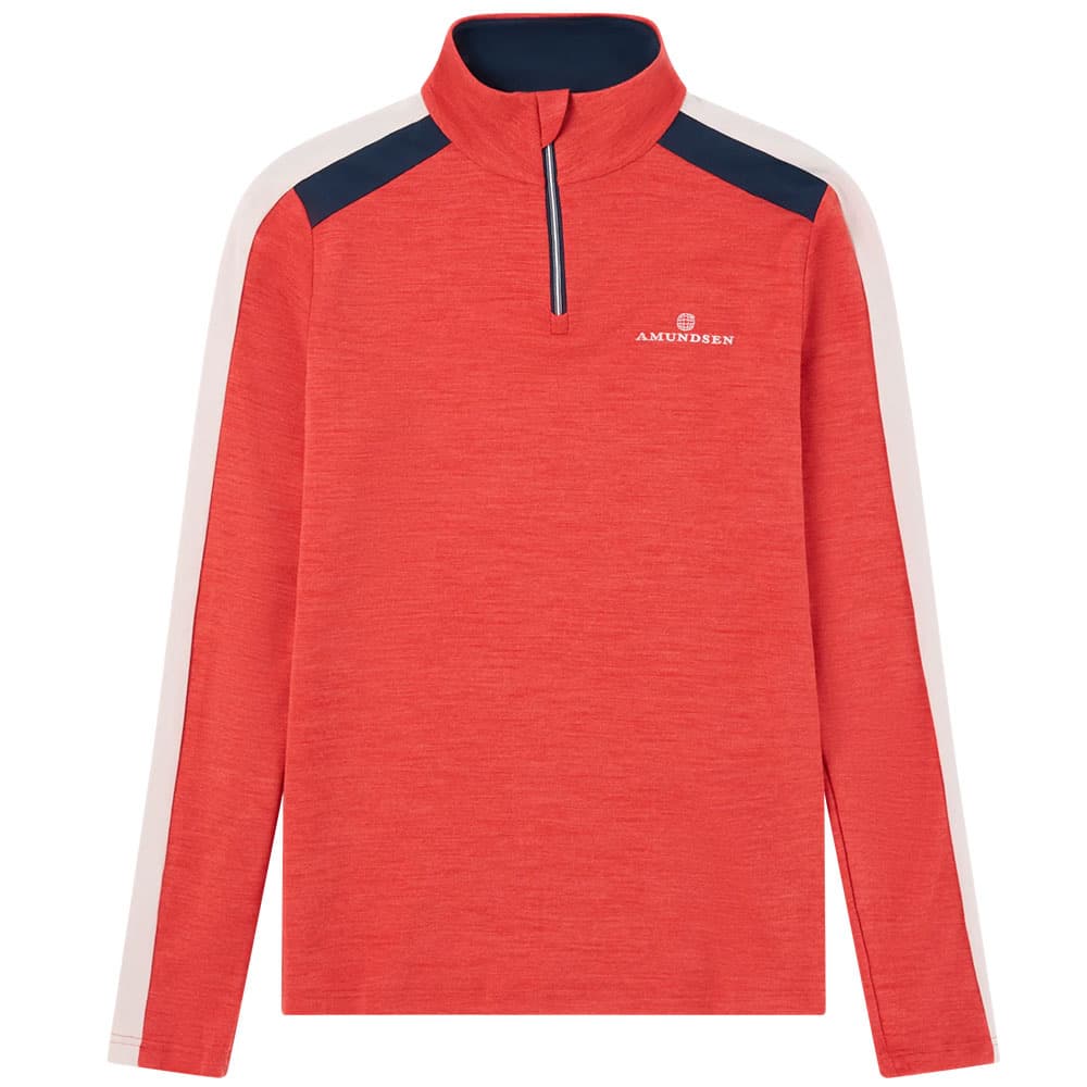 5Mila Half Zip Weathered Red/Stripe, view: 0