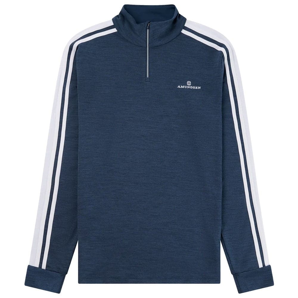 5Mila Half-Zip Lines Mens Faded Navy, view: 0