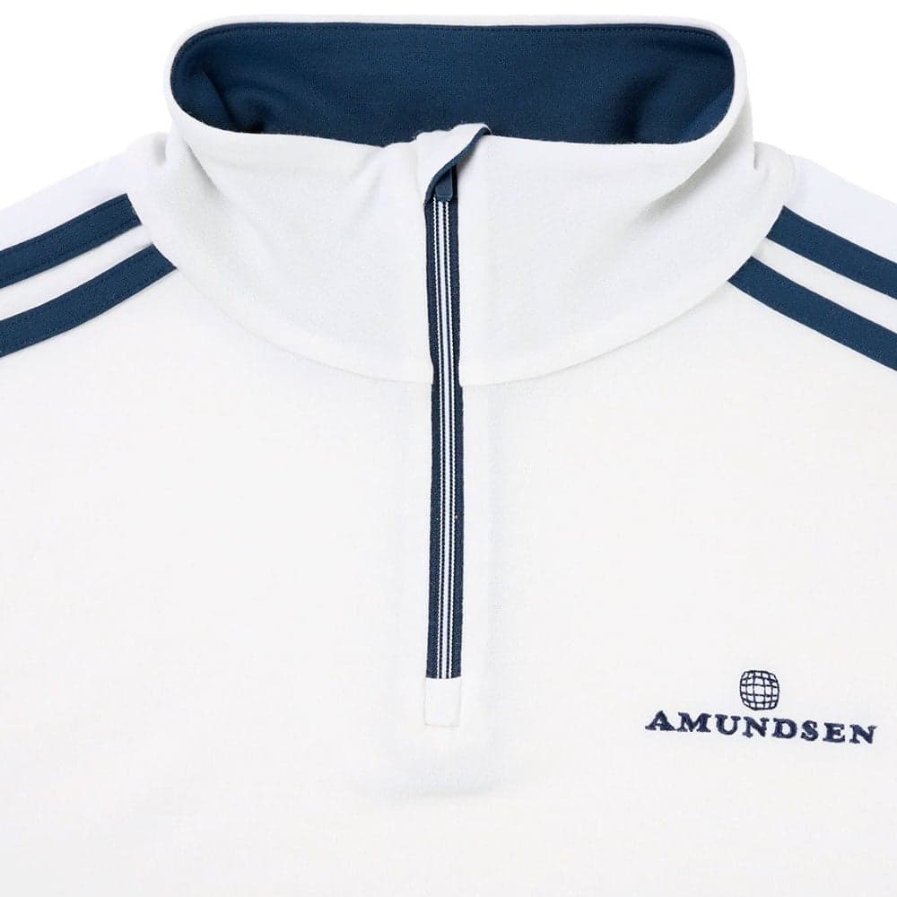 5Mila Half-Zip Lines White, view: 2