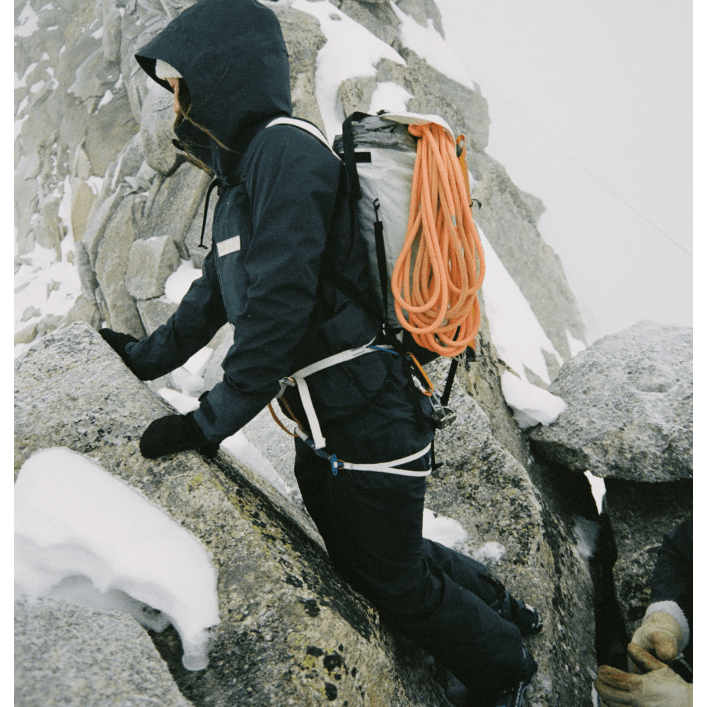Mountain Airy Shell Jacket Anthracite Navy, view: 2