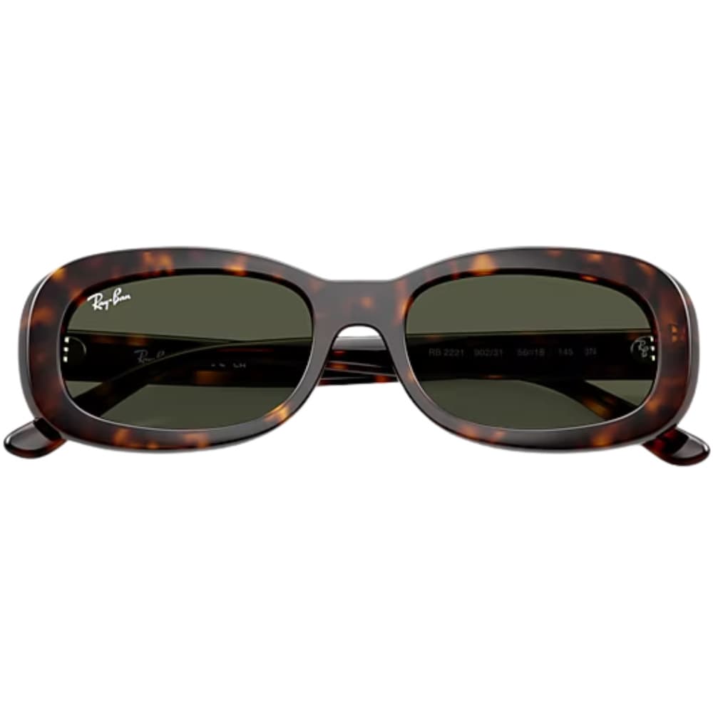 0RB2221 Havana Green, view: 3