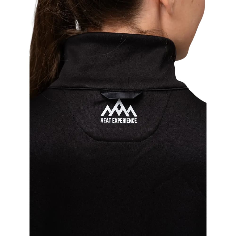 Heatx Heated Fleece Sweater Womens Black, view: 6