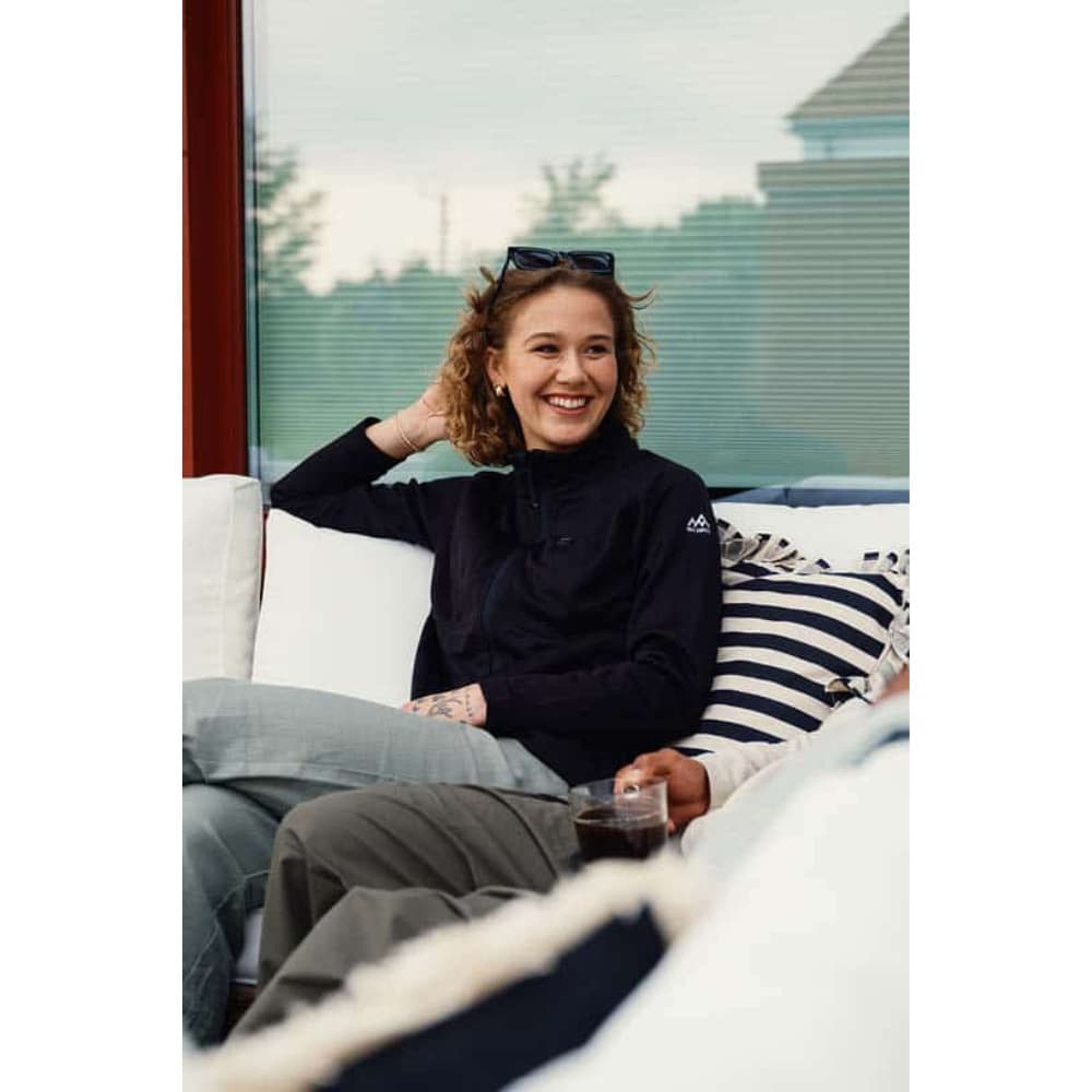 Heatx Heated Fleece Sweater Womens Black, view: 10