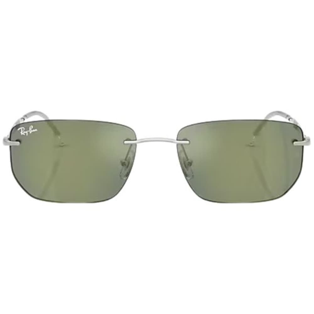 RB3768 Polished Silver Green Mirror Green, view: 1