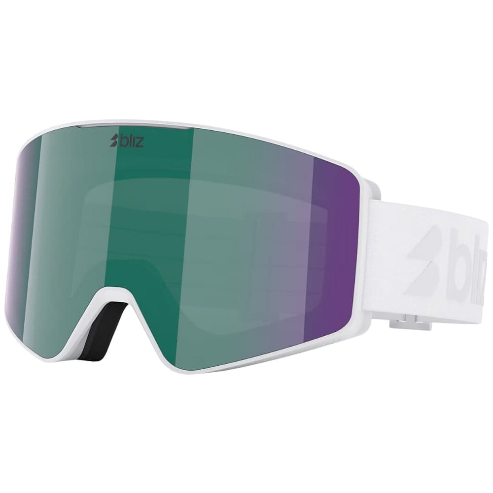 Matte White / Brown Green Multicolor