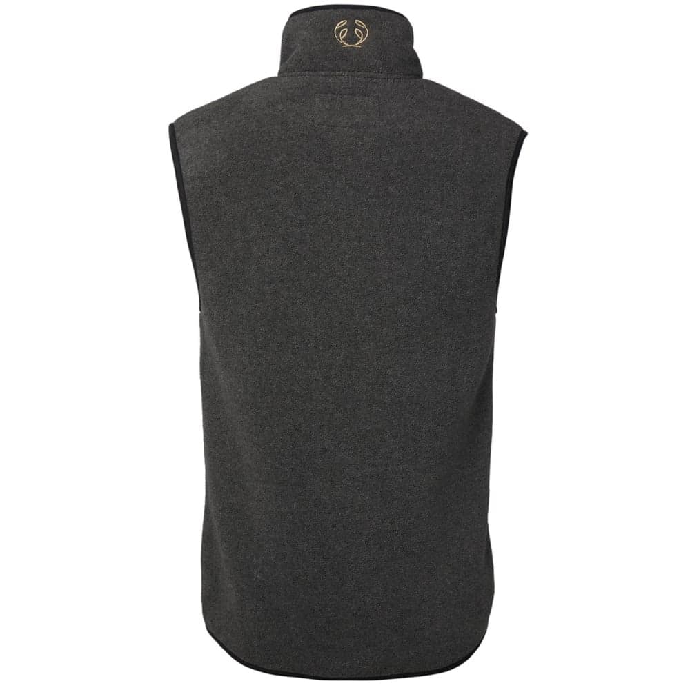 M's Mainstone Fleece Vest Anthracite, view: 1