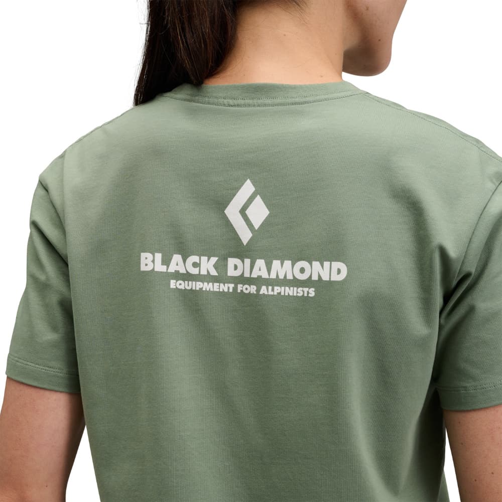 W's Equipment For Alpinist Ss Tee Laurel Green, view: 3
