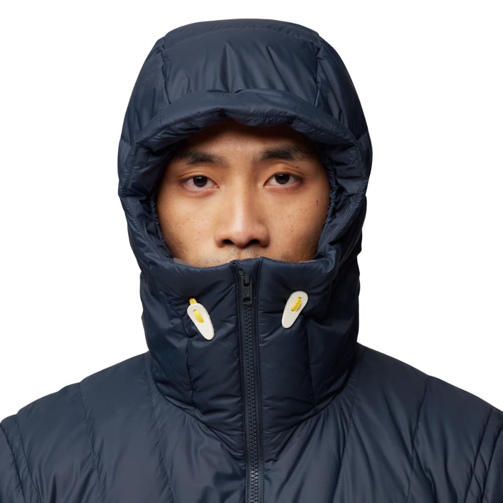 Expedition Pack Down Hoodie M Navy, view: 5