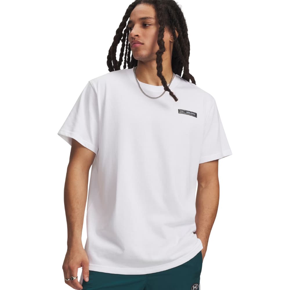 UA Heavyweight Armour Label SS White, view: 3