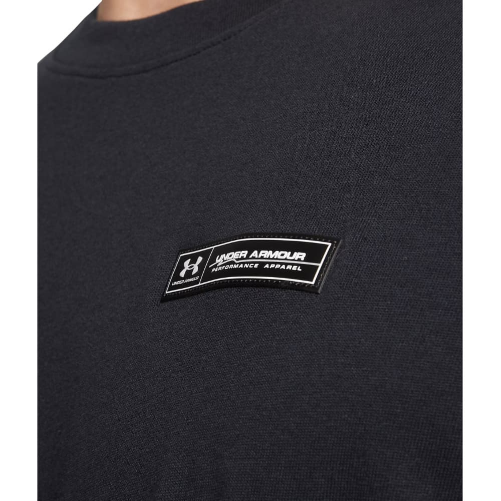 UA Heavyweight Armour Label SS Black, view: 2