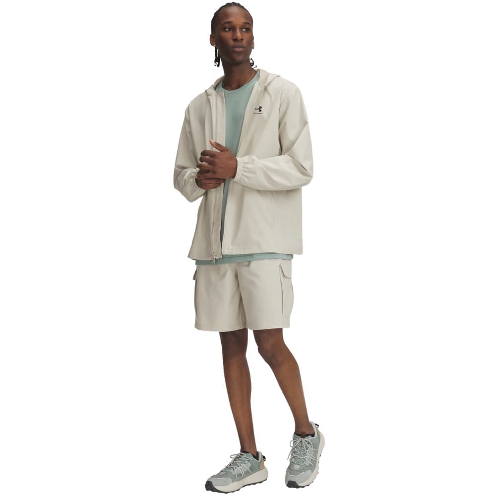 Ua Vibe Woven Cargo Short Khaki Base / Black, view: 3