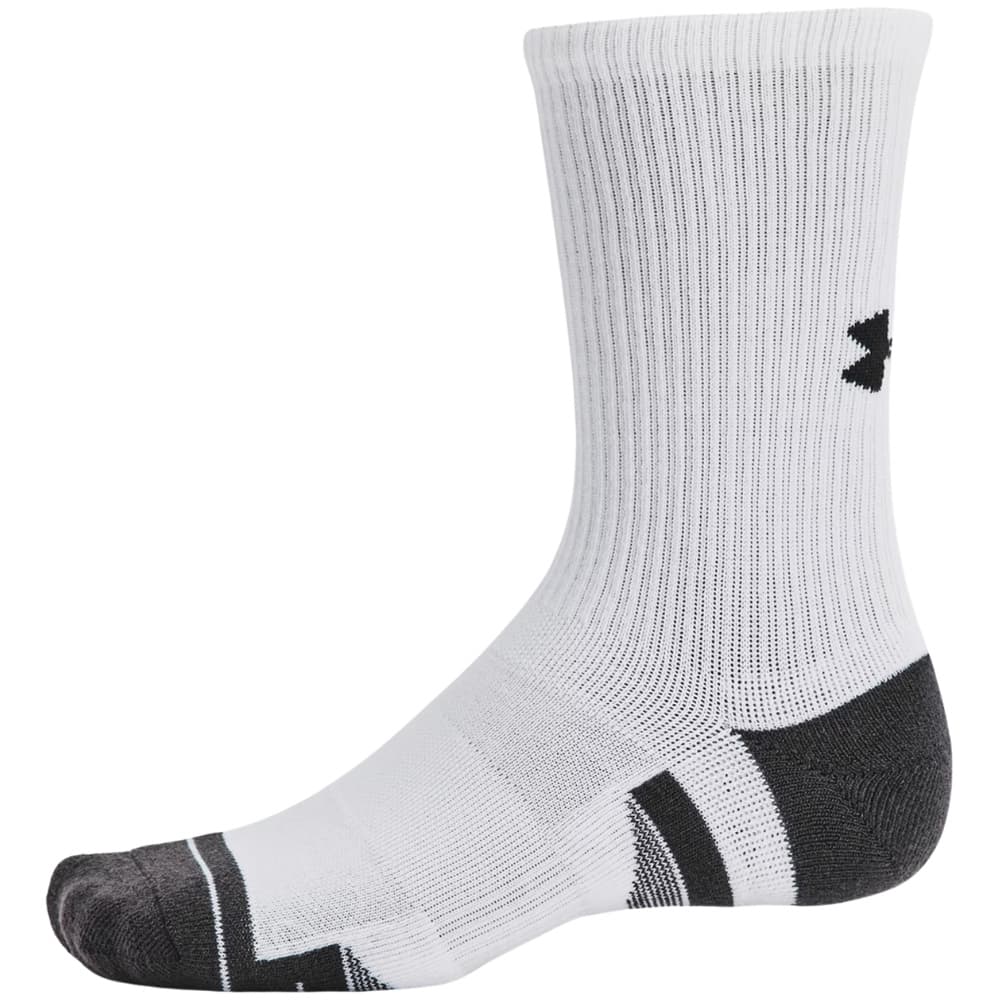UA Performance Tech Crew Unisex 6-pack White, view: 3