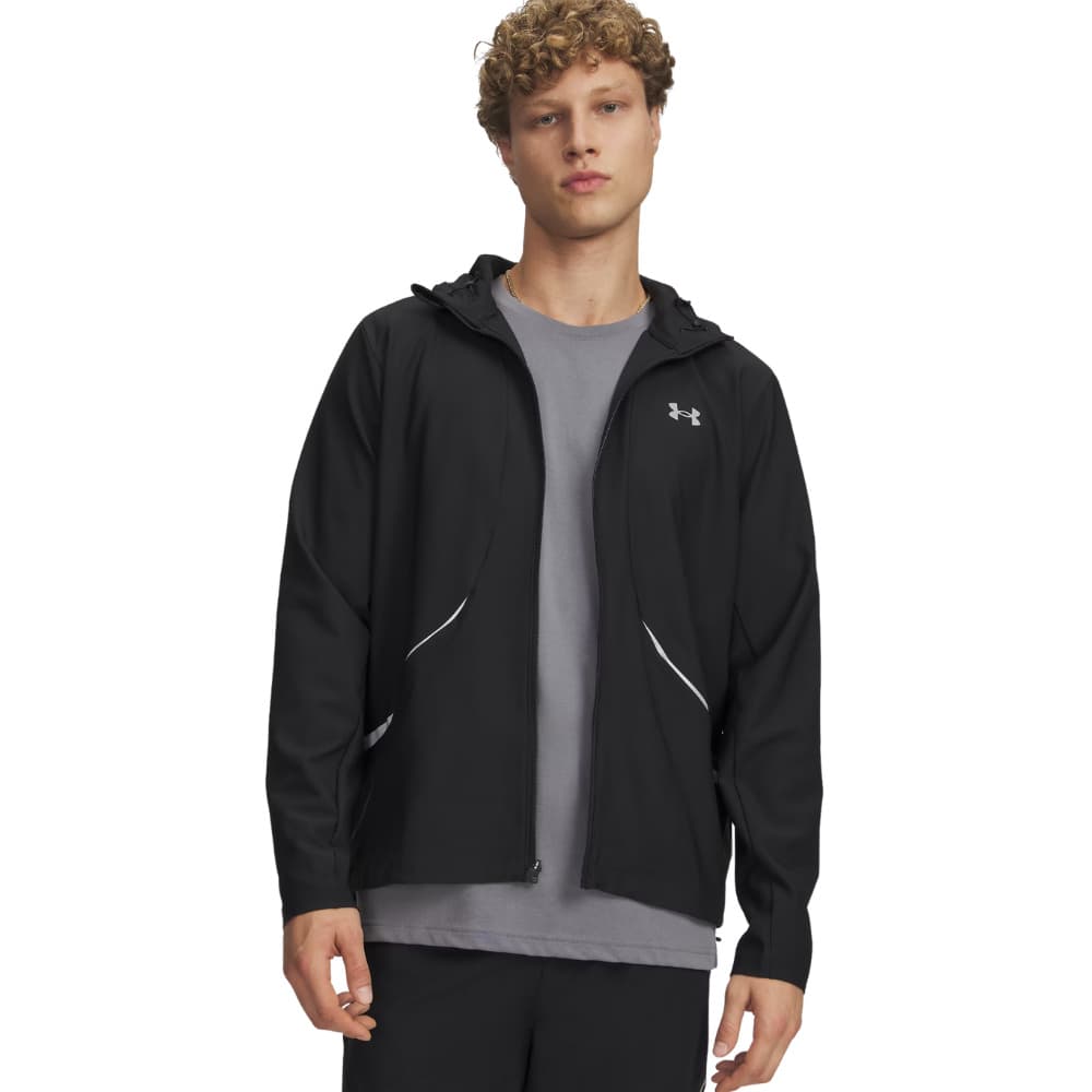 UA Unstoppable Woven M's Jacket Black, view: 0