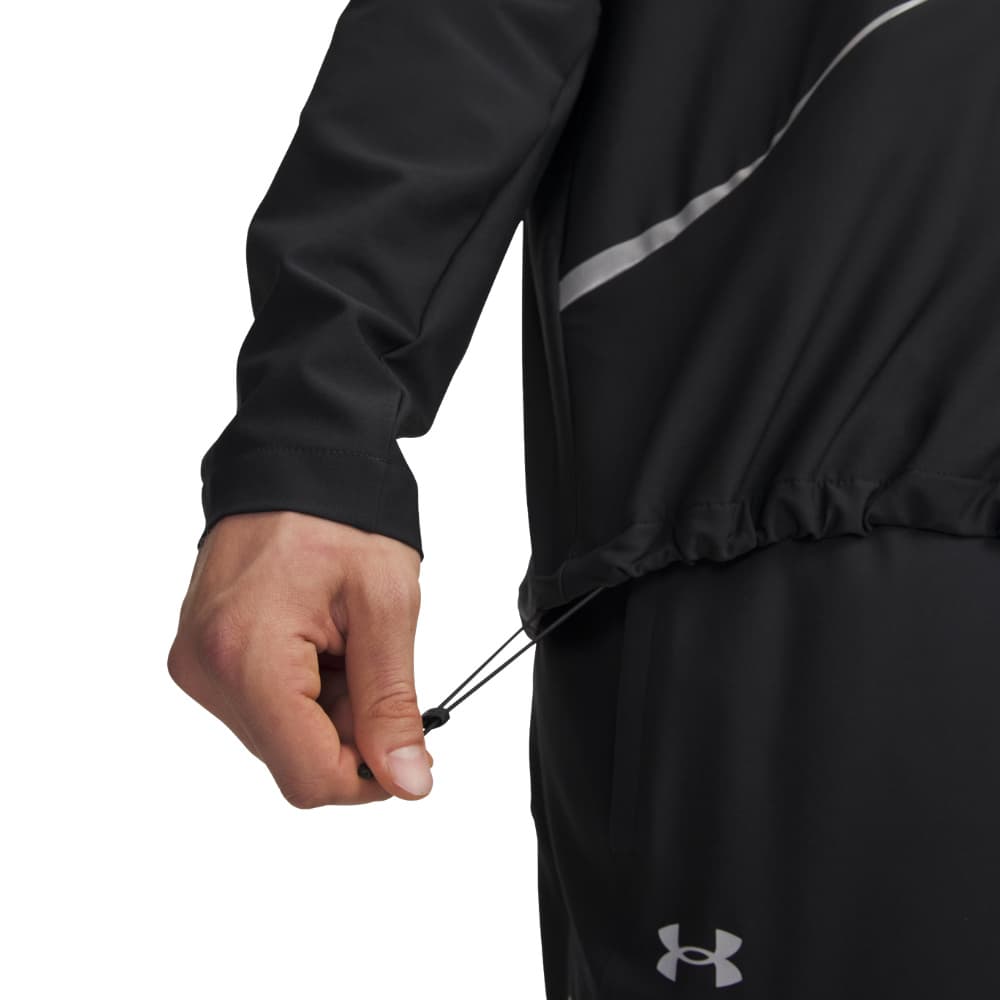 UA Unstoppable Woven M's Jacket Black, view: 2