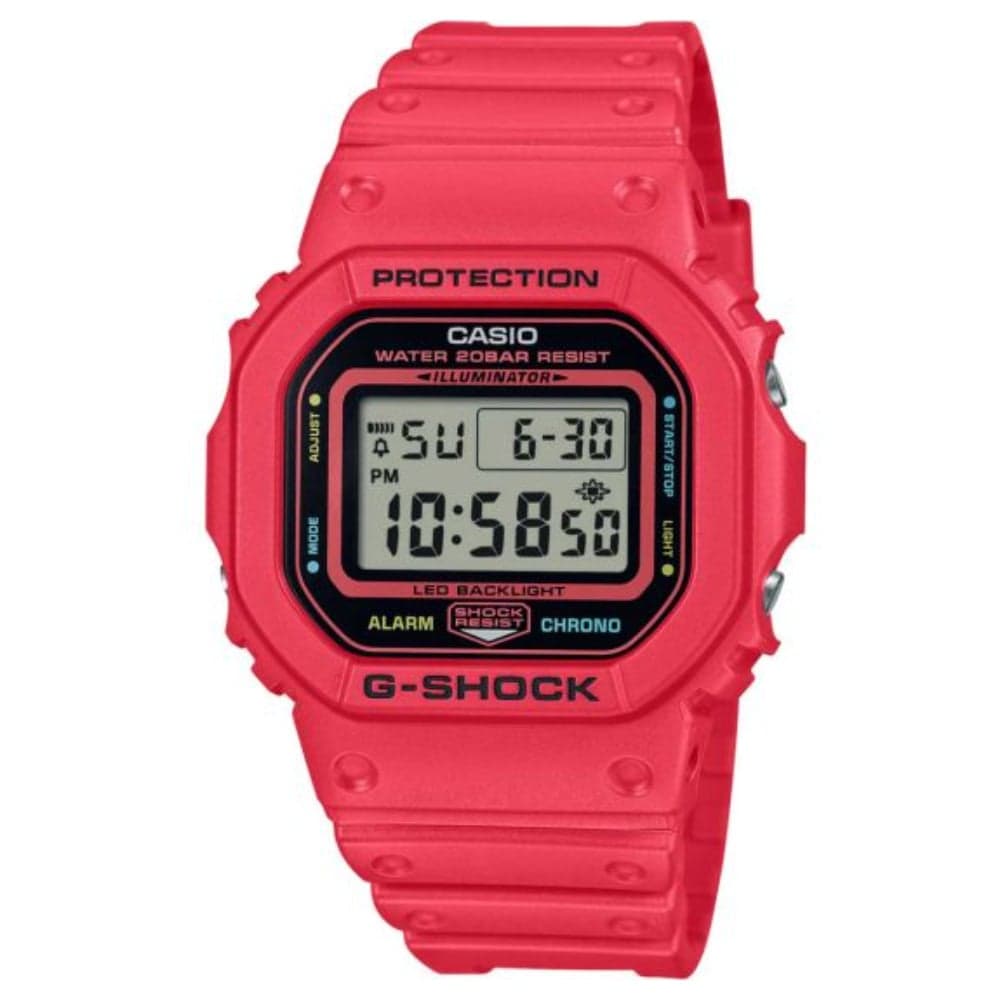 G-Shock The Origin Dw-5600Ep-4Er Red, view: 0