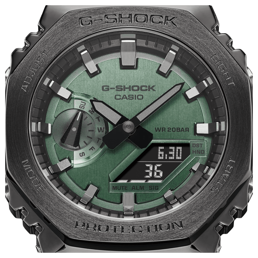 G-Shock Classic Gm-2100B-3Aer Green, view: 3