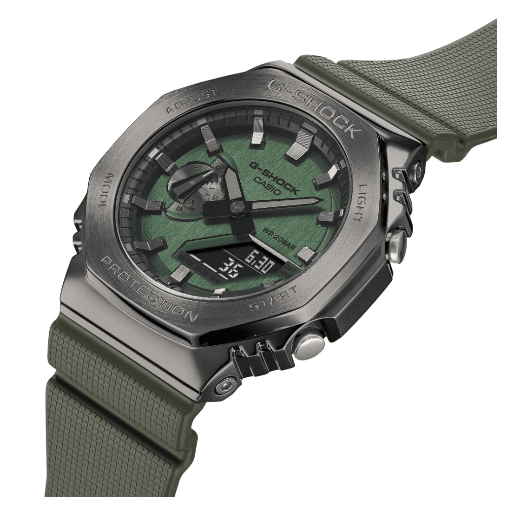 G-Shock Classic Gm-2100B-3Aer Green, view: 2