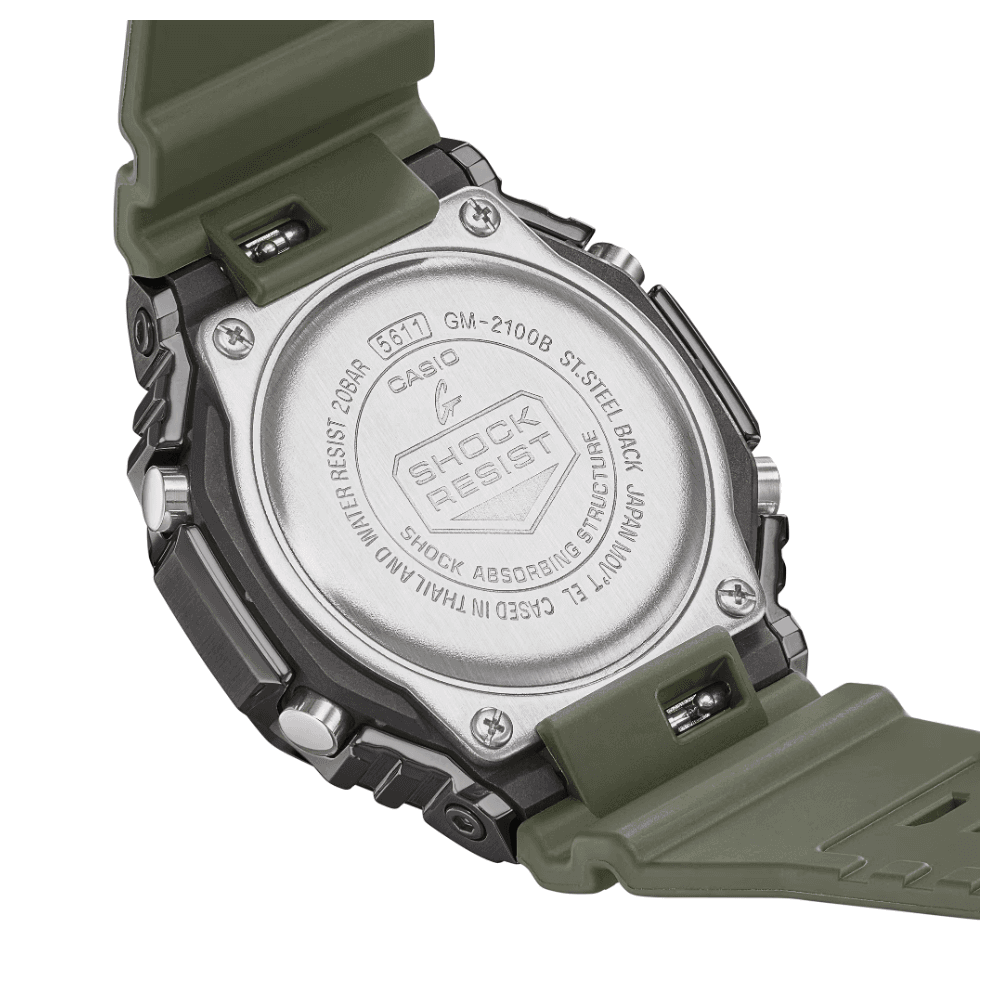 G-Shock Classic Gm-2100B-3Aer Green, view: 4