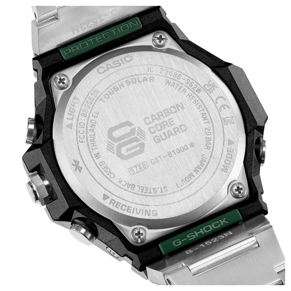 G-Shock G-Steel Gst-B1000D-3Aer Green, view: 2