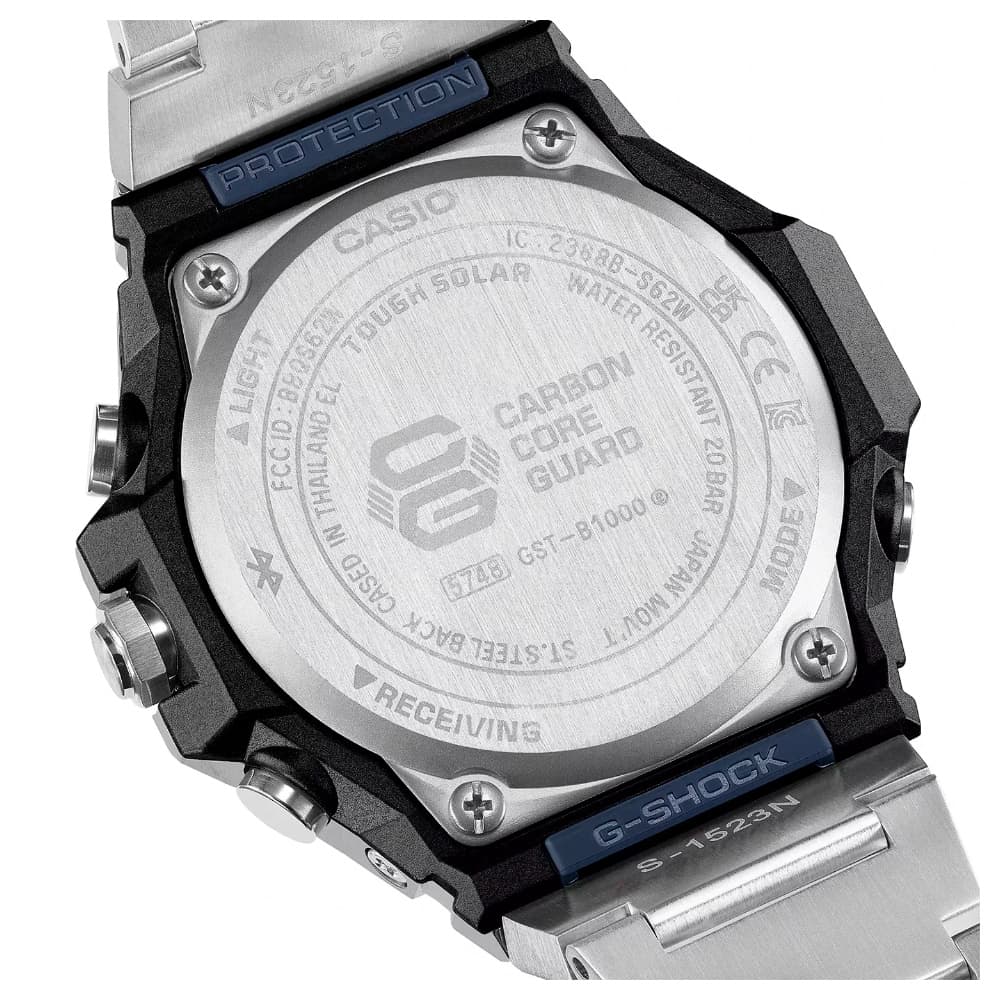 G-Shock G-Steel Gst-B1000D-2Aer Blue, view: 2